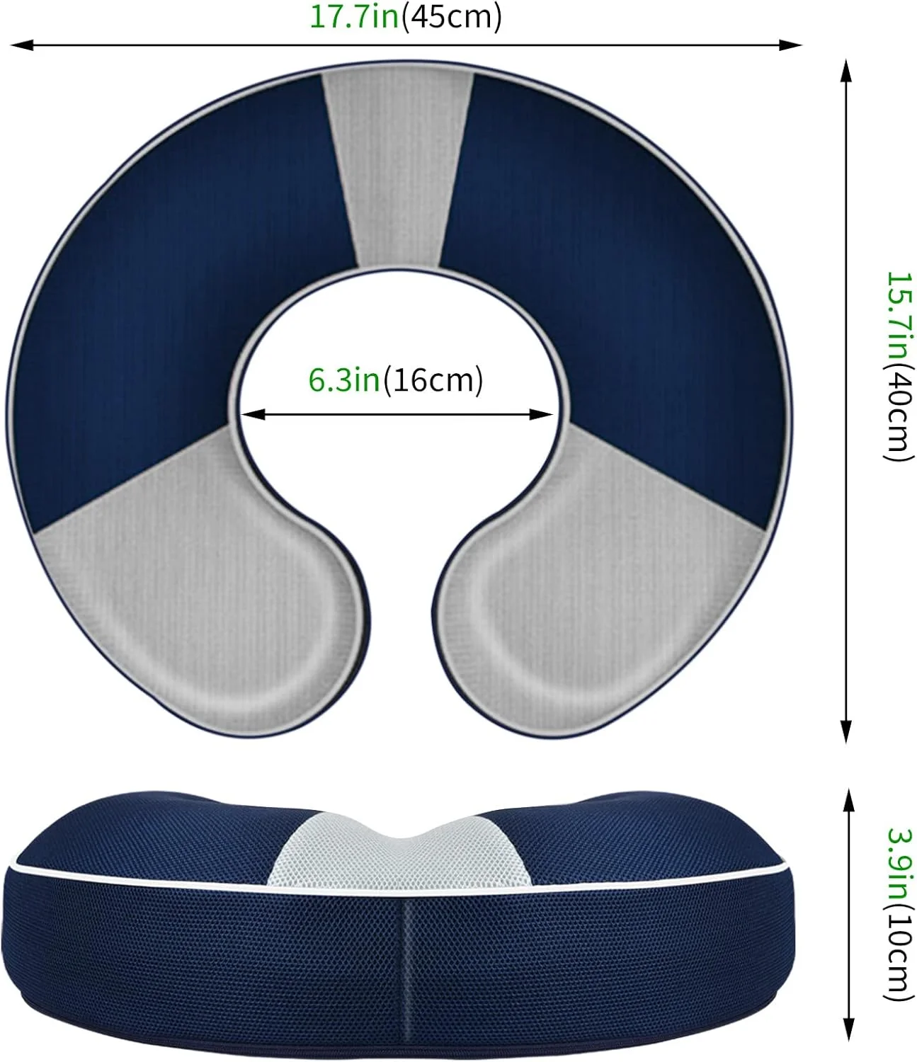 بالشتک دوناتی ممتاز یوربازار برای هموروئید و دنبالچه، بالشتک صندلی مموری فوم برای خانه، صندلی اداری، ماشین، زخم بستر، جراحی ارتوپدی بعد از زایمان، کاهش درد دنبالچه بالشتک دوناتی ممتاز یوربازار برای هموروئید و دنبالچه، بالشتک صندلی مموری فوم برای خانه، صندلی اداری، ماشین، زخم بستر، جراحی ارتوپدی بعد از زایمان، کاهش درد دنبالچه