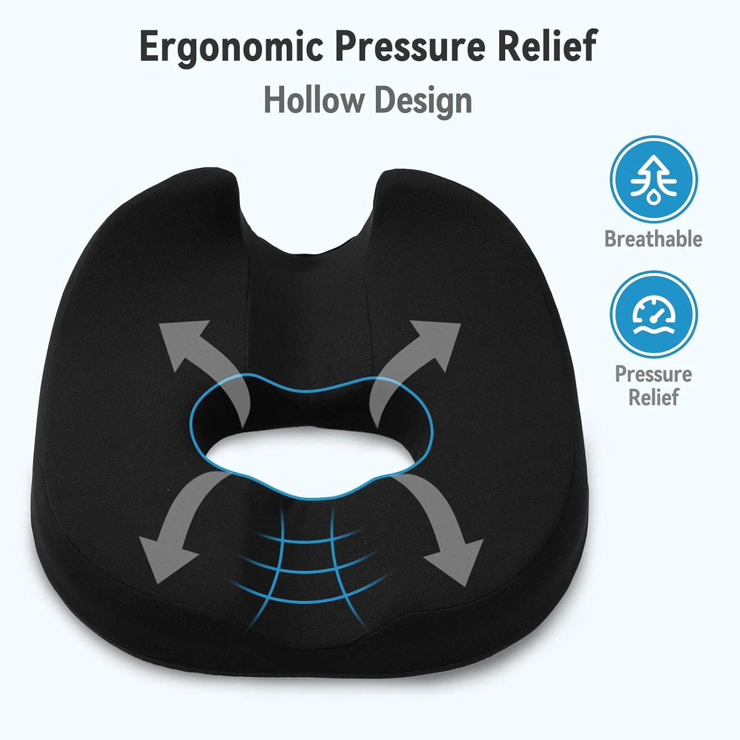 بالشتک دنبالچه Warmiehomy برای تسکین درد دنبالچه، بالشتک بزرگ ارگونومیک صندلی اداری، بالشتک صندلی فوم حافظه دار برای سیاتیک، بالشتک صندلی کاهش فشار برای صندلی اداری، صندلی گیمینگ، ماشین، ویلچر بالشتک دنبالچه Warmiehomy برای تسکین درد دنبالچه، بالشتک بزرگ ارگونومیک صندلی اداری، بالشتک صندلی فوم حافظه دار برای سیاتیک، بالشتک صندلی کاهش فشار برای صندلی اداری، صندلی گیمینگ، ماشین، ویلچر