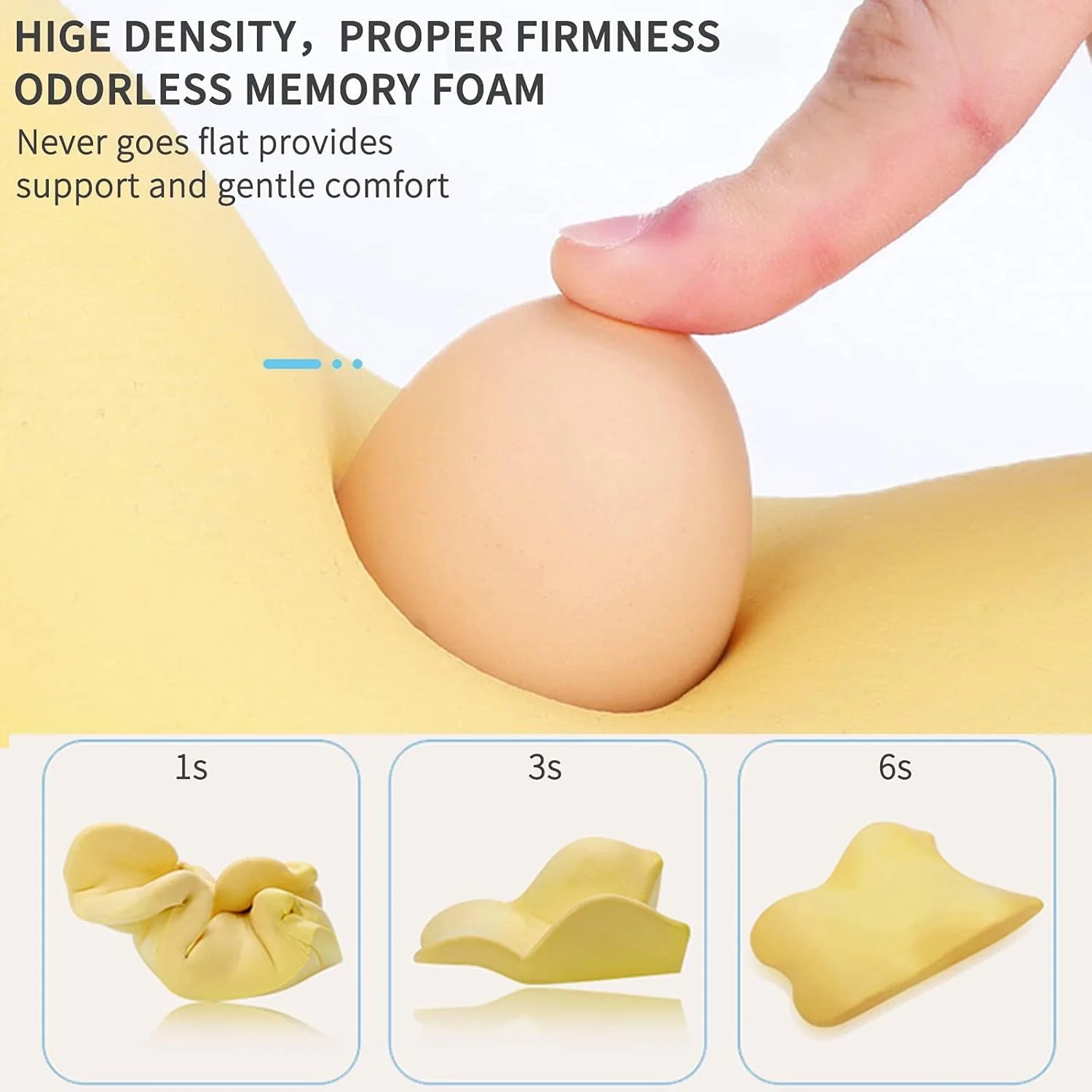 بالشتک طبی مموری فوم پشتی صندلی خودرو XINJUN - مناسب برای صندلی ماشین، صندلی اداری، صندلی های تکیه گاه دار، مبل و غیره (بژ) بالشتک طبی مموری فوم پشتی صندلی خودرو XINJUN - مناسب برای صندلی ماشین، صندلی اداری، صندلی های تکیه گاه دار، مبل و غیره (بژ)