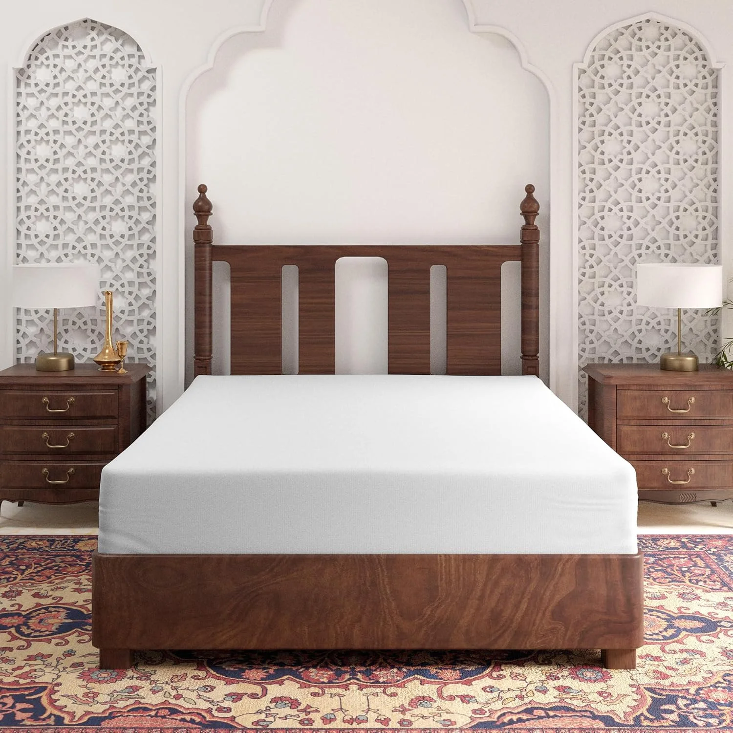 ملحفه کشدار تخت دونفره سایز 160x200 – ملحفه طبیعی 100% پنبه، دارای گواهینامه Oeko-Tex Made In Green، پایدار، تنفس پذیر و نرم، مناسب برای تشک تا عمق 38 سانتی متر با کش دور تا دور، سفید ملحفه کشدار تخت دونفره سایز 160x200 – ملحفه طبیعی 100% پنبه، دارای گواهینامه Oeko-Tex Made In Green، پایدار، تنفس پذیر و نرم، مناسب برای تشک تا عمق 38 سانتی متر با کش دور تا دور، سفید