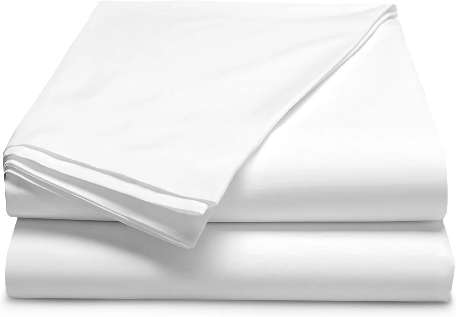 ملحفه تخت تخت خواب پنبه ای مصری ممتاز مجموعه هلال، روکش تشک فوق العاده نرم با تراکم بافت 300، ملحفه تخت خواب آسان، ملحفه های تخت خواب فوق العاده قابل تنفس (سفید، دو نفره/کامل) ملحفه تخت تخت خواب پنبه ای مصری ممتاز مجموعه هلال، روکش تشک فوق العاده نرم با تراکم بافت 300، ملحفه تخت خواب آسان، ملحفه های تخت خواب فوق العاده قابل تنفس (سفید، دو نفره/کامل)