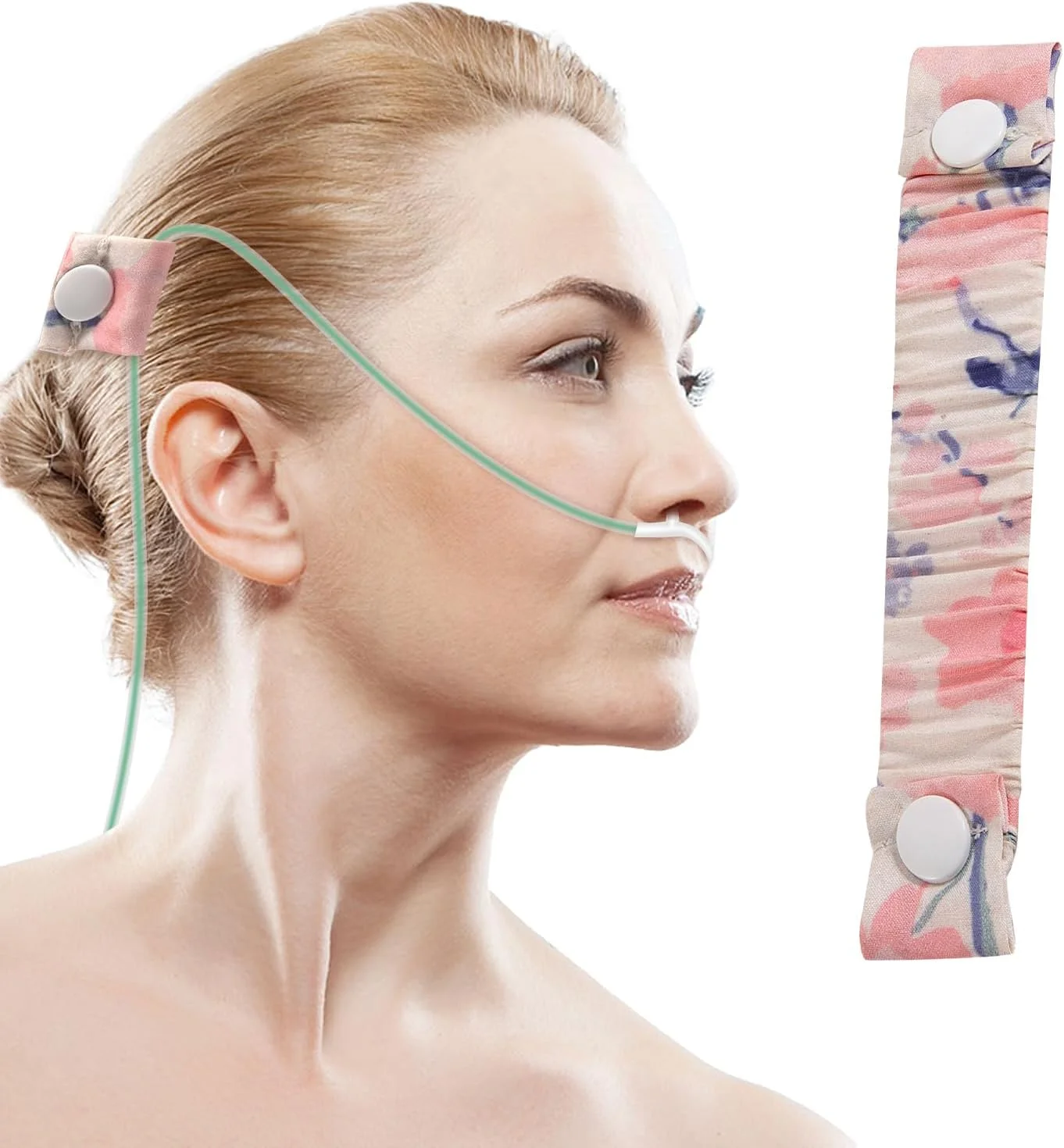 نگهدارنده و محافظ گوش برای لوله اکسیژن بینی، بند نگهدارنده کانولا، فیت محکم برای جلوگیری از درد گوش