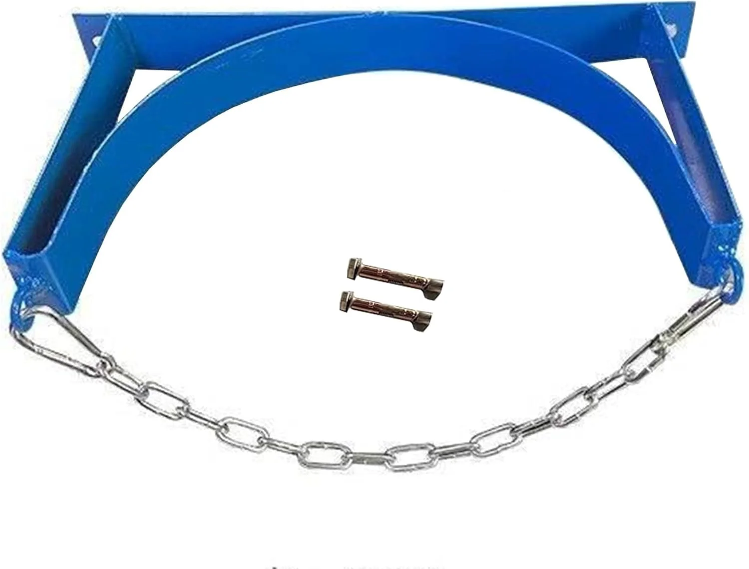 نگهدارنده کپسول اکسیژن، پایه نگهدارنده سبک وزن آهنی برای کپسول اکسیژن 40 لیتری، قفسه دیواری کپسول اکسیژن با زنجیر محافظ، پایه کپسول اکسیژن مقاوم برای کارخانه CD