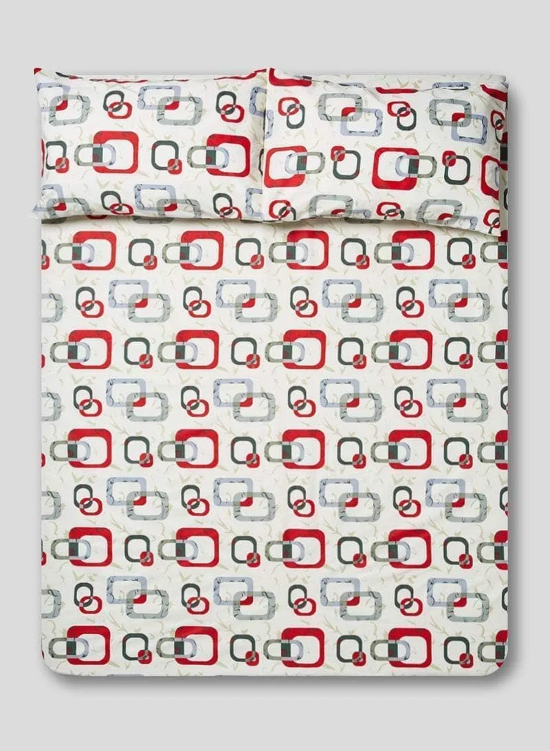 ست ملحفه نخی چاپی BLUE DIAMOND با تراکم بافت 180 | سایز کوئین (1 ملحفه کشدار + 2 روبالشی) Precinct 3 تکه 180x200x25 سانتیمتر ست ملحفه نخی چاپی BLUE DIAMOND با تراکم بافت 180 | سایز کوئین (1 ملحفه کشدار + 2 روبالشی) Precinct 3 تکه 180x200x25 سانتیمتر