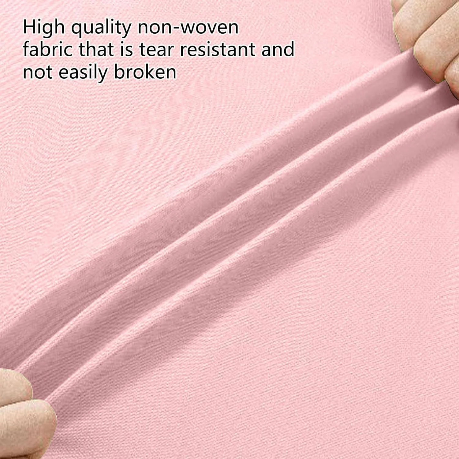 ملحفه یکبار مصرف مسافرتی، ملحفه یکبار مصرف سایز بزرگ، ست ملحفه یکبار مصرف با روکش لحاف و روبالشی مناسب برای ملزومات سفر کاری هتل (4 تکه) (صورتی)