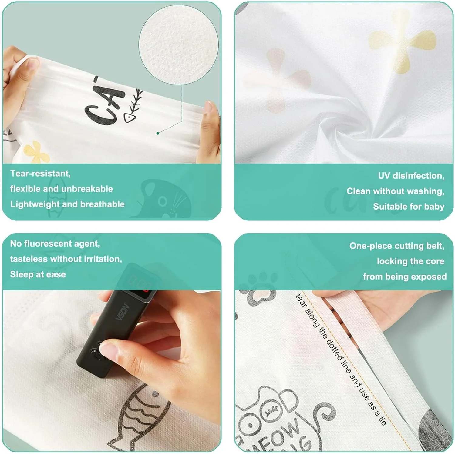 ست ملحفه یکبار مصرف ۴ تکه مناسب مسافرت، شامل یک روکش لحاف، یک ملحفه و دو روبالشتی، ایده آل برای سفر کاری، اسپا و هتل ست ملحفه یکبار مصرف ۴ تکه مناسب مسافرت، شامل یک روکش لحاف، یک ملحفه و دو روبالشتی، ایده آل برای سفر کاری، اسپا و هتل