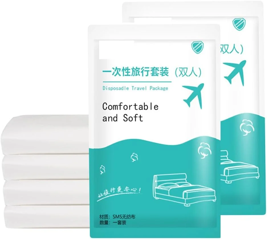 4 ست ملحفه یکبار مصرف مسافرتی، ملحفه یکبار مصرف، ست ملحفه، روتختی قابل حمل، ست ملحفه یکبار مصرف شامل 2 ملحفه، 2 روکش لحاف و 4 روبالشتی برای مسافرت 4 ست ملحفه یکبار مصرف مسافرتی، ملحفه یکبار مصرف، ست ملحفه، روتختی قابل حمل، ست ملحفه یکبار مصرف شامل 2 ملحفه، 2 روکش لحاف و 4 روبالشتی برای مسافرت