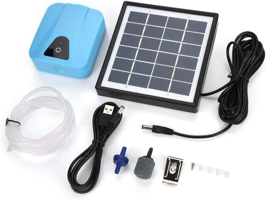 پمپ هوا NOENNULL اکسیژن رسان با شلنگ هوا و سنگ هوا، مناسب برای حوضچه ماهی