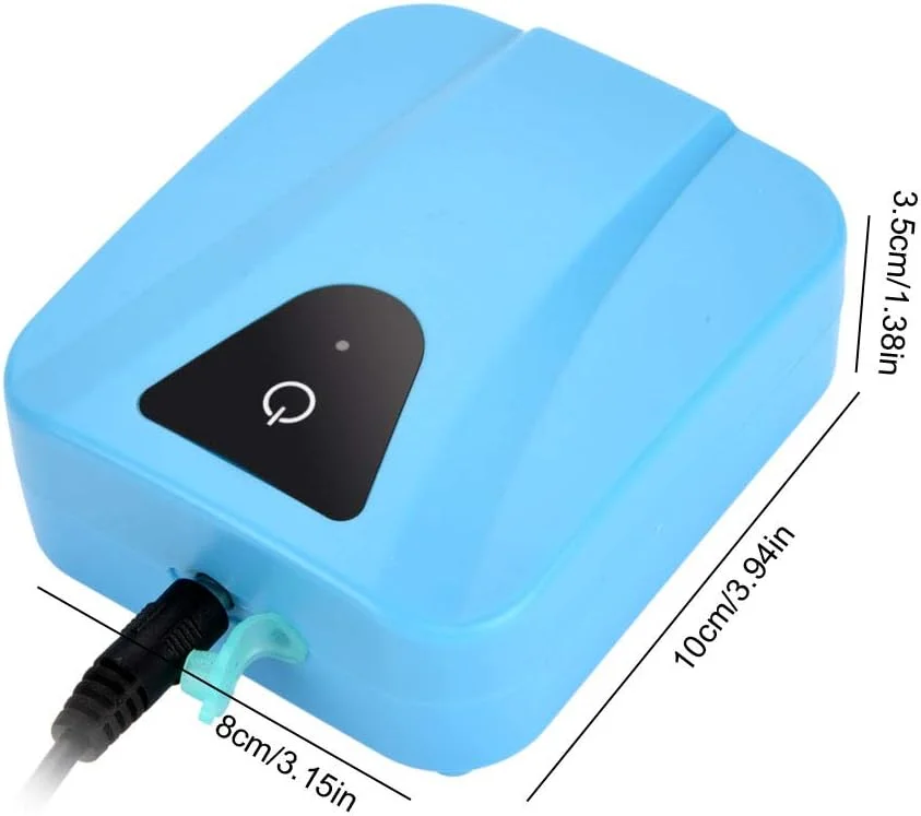 پمپ هوا NOENNULL اکسیژن رسان با شلنگ هوا و سنگ هوا، مناسب برای حوضچه ماهی