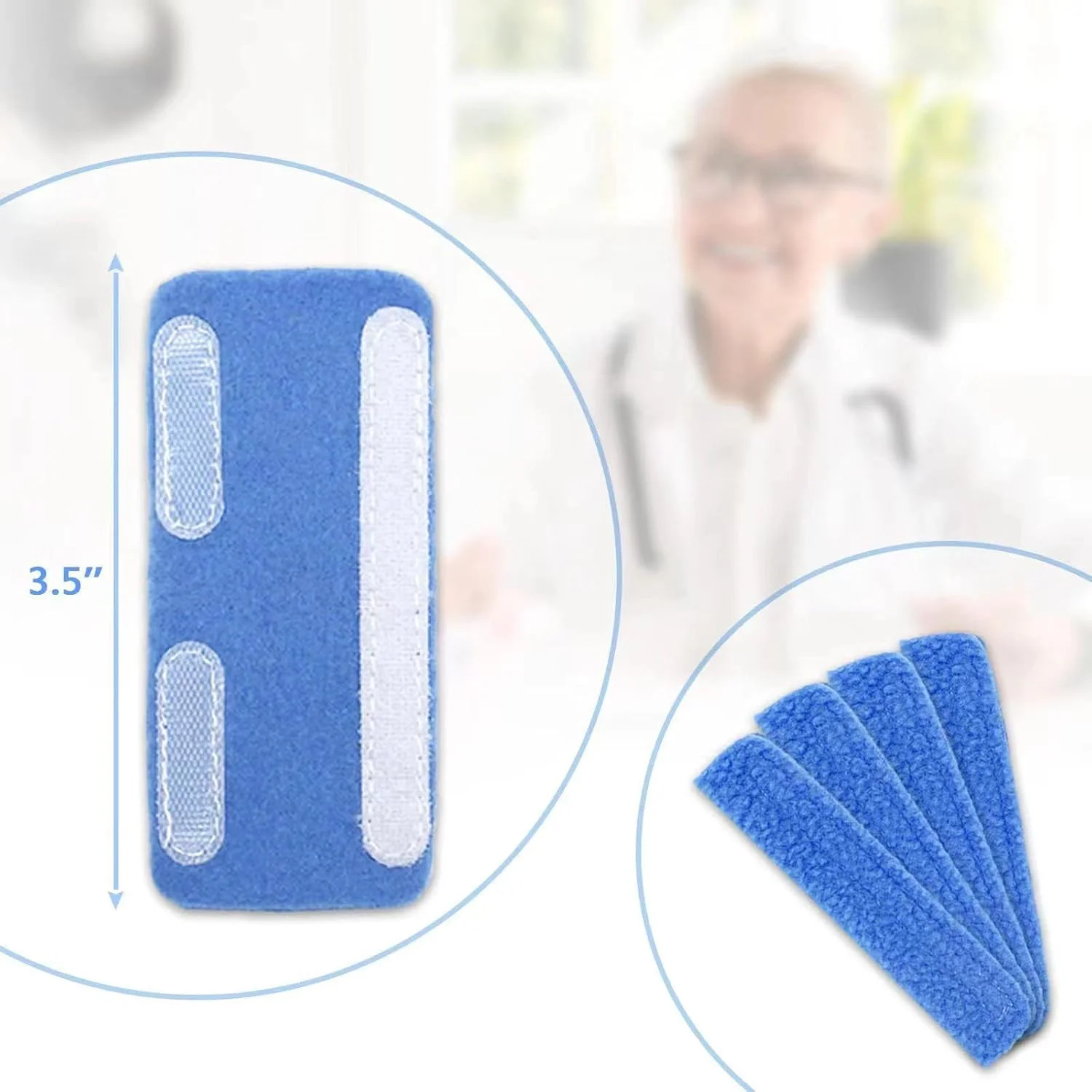 محافظ لوله اکسیژن، بالشتک های نرم کانولای بینی، تسکین دهنده راحتی برای گوش ها و گونه ها (8 عدد)