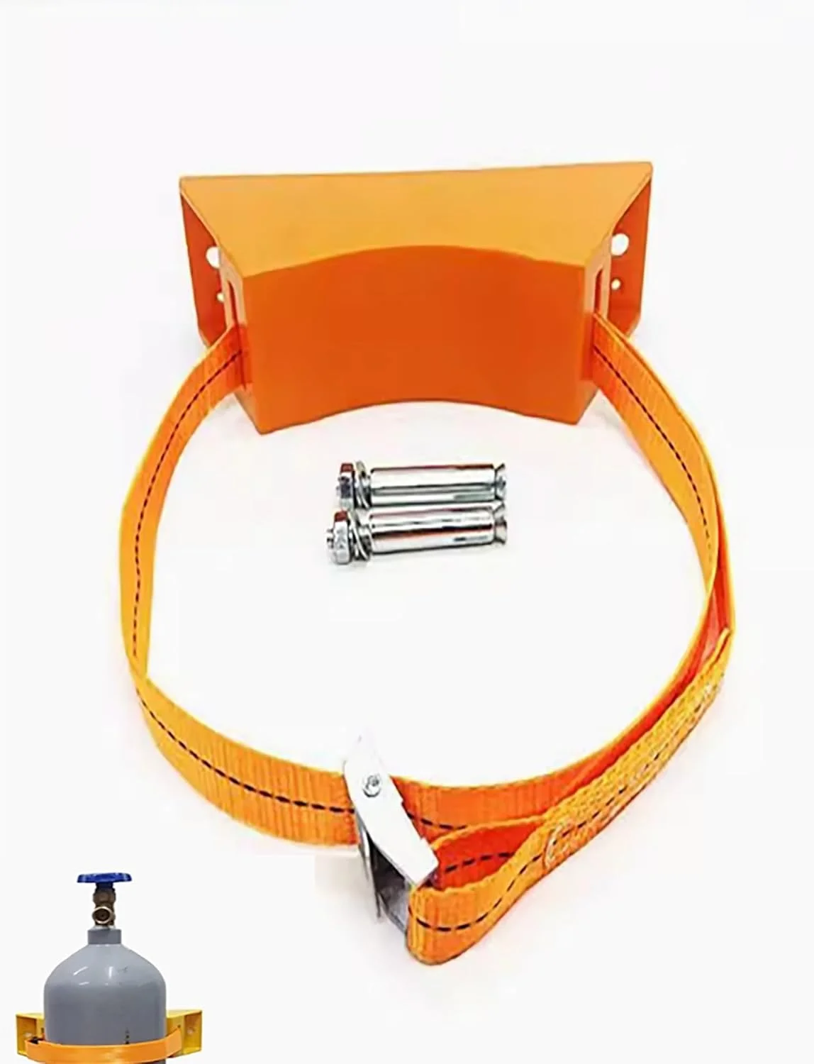 نگهدارنده دیواری کپسول اکسیژن، پایه فولادی مقاوم با پیچ های انبساطی، سازمان دهنده پلاستیکی مخزن اکسیژن برای کلینیک ها - بادوام و صرفه جویی در فضا، نارنجی نگهدارنده دیواری کپسول اکسیژن، پایه فولادی مقاوم با پیچ های انبساطی، سازمان دهنده پلاستیکی مخزن اکسیژن برای کلینیک ها - بادوام و صرفه جویی در فضا، نارنجی