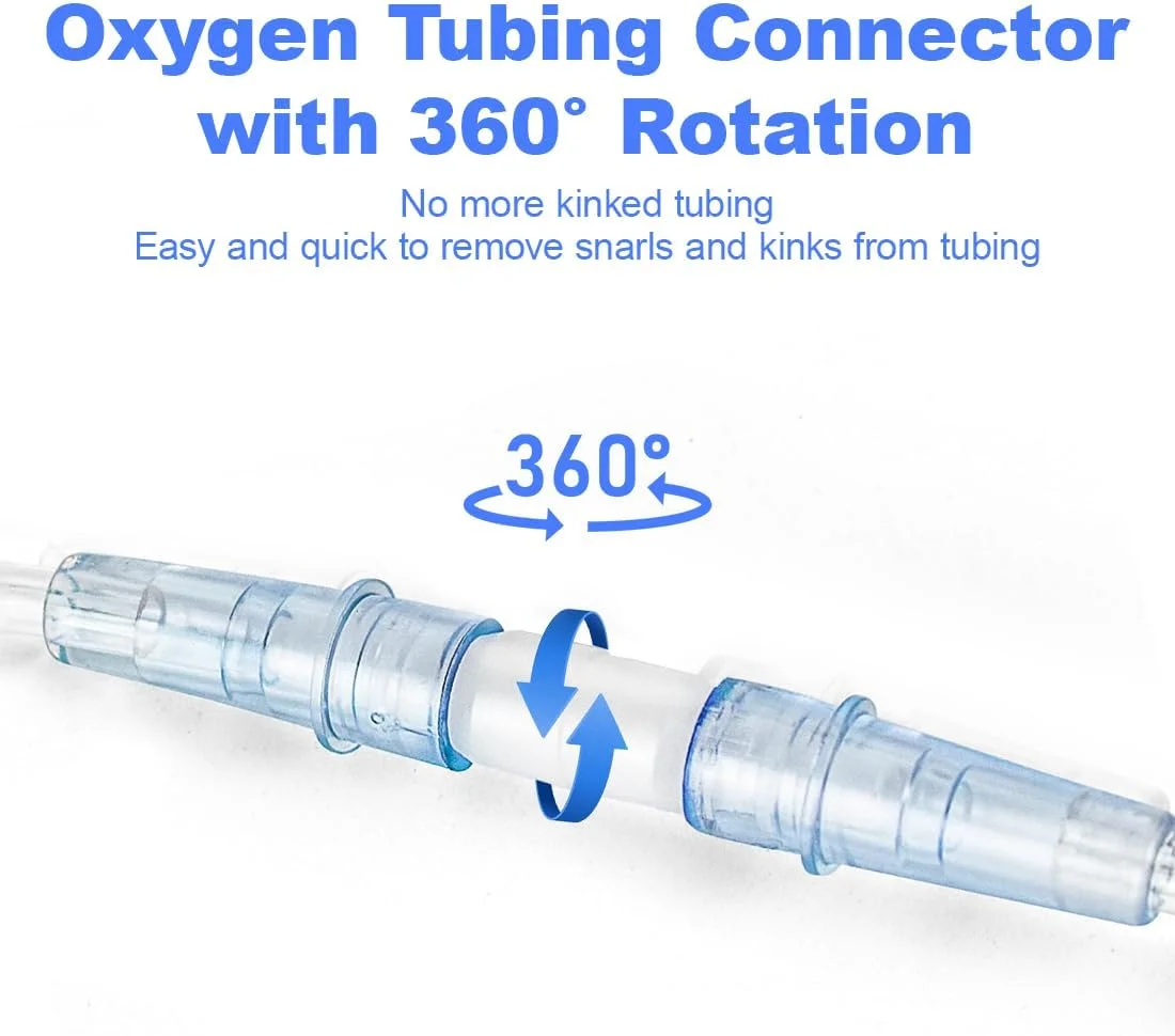 اتصال چرخشی شلنگ اکسیژن YUZNA بسته 5 عددی، جلوگیری از پیچ خوردگی شلنگ اتصال چرخشی شلنگ اکسیژن YUZNA بسته 5 عددی، جلوگیری از پیچ خوردگی شلنگ