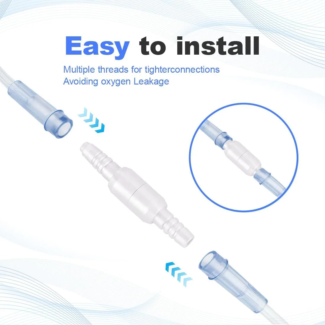 اتصال چرخشی شلنگ اکسیژن YUZNA بسته 5 عددی، جلوگیری از پیچ خوردگی شلنگ اتصال چرخشی شلنگ اکسیژن YUZNA بسته 5 عددی، جلوگیری از پیچ خوردگی شلنگ