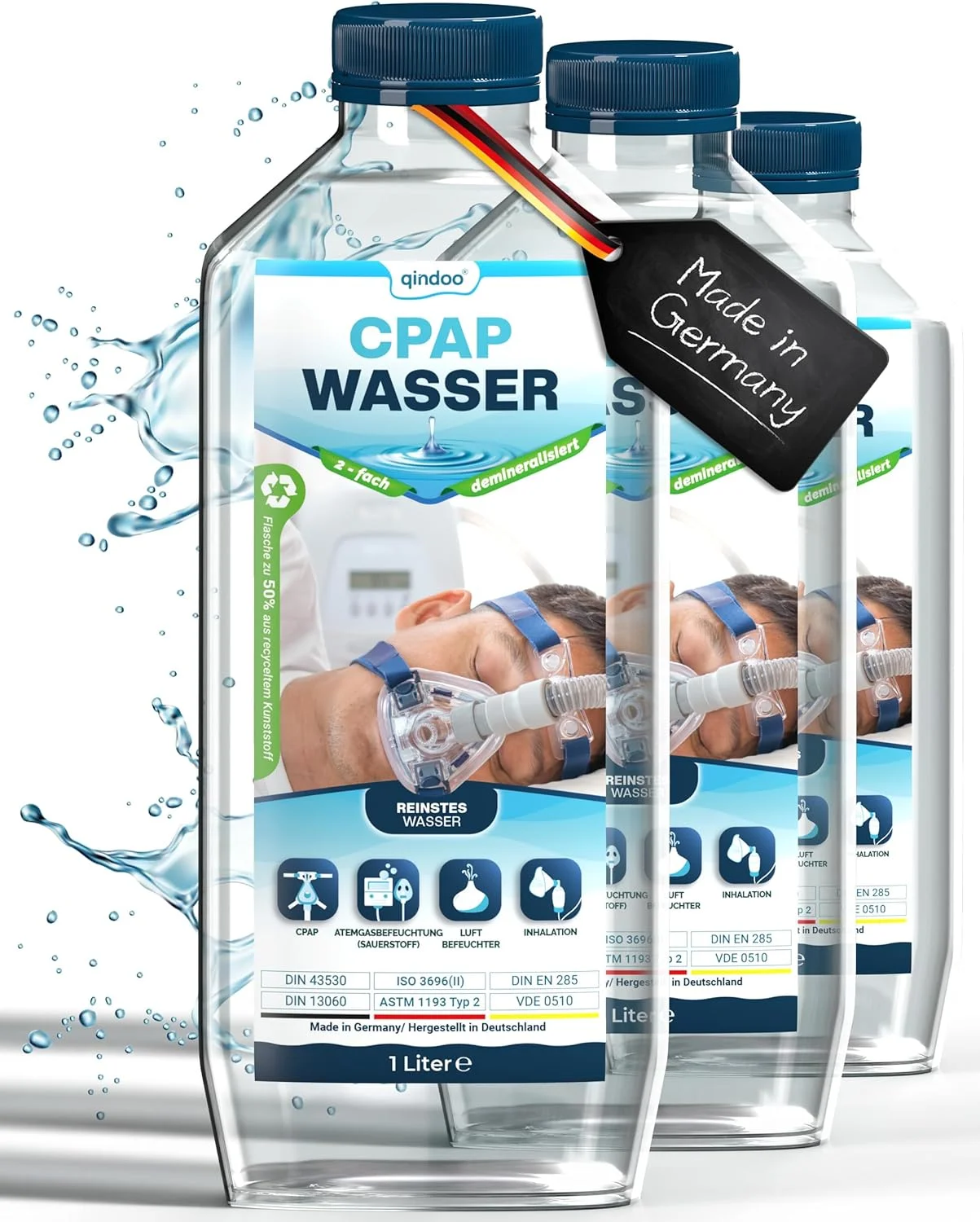 ۳ عدد آب مقطر دستگاه اکسیژن، دستگاه بخور، مرطوب کننده، تبخیر کننده، آب خالص دو بار فیلتر شده (۳ لیتر) ۳ عدد آب مقطر دستگاه اکسیژن، دستگاه بخور، مرطوب کننده، تبخیر کننده، آب خالص دو بار فیلتر شده (۳ لیتر)