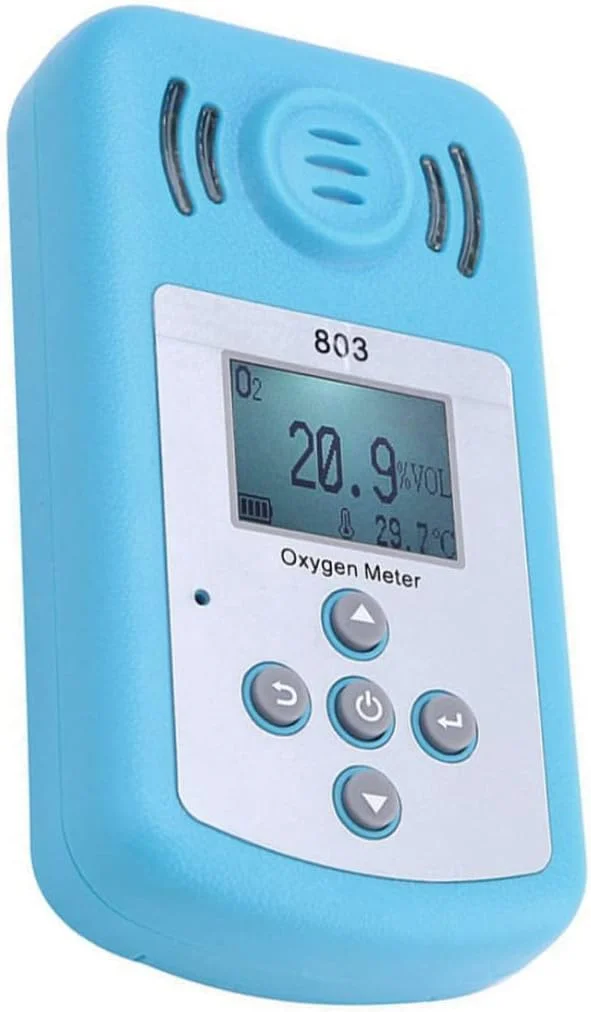 دستگاه سنجش میزان اکسیژن Kxl803 با آلارم صوتی، نوری و لرزشی، نمایشگر LCD، تستر اکسیژن قابل حمل دستگاه سنجش میزان اکسیژن Kxl803 با آلارم صوتی، نوری و لرزشی، نمایشگر LCD، تستر اکسیژن قابل حمل