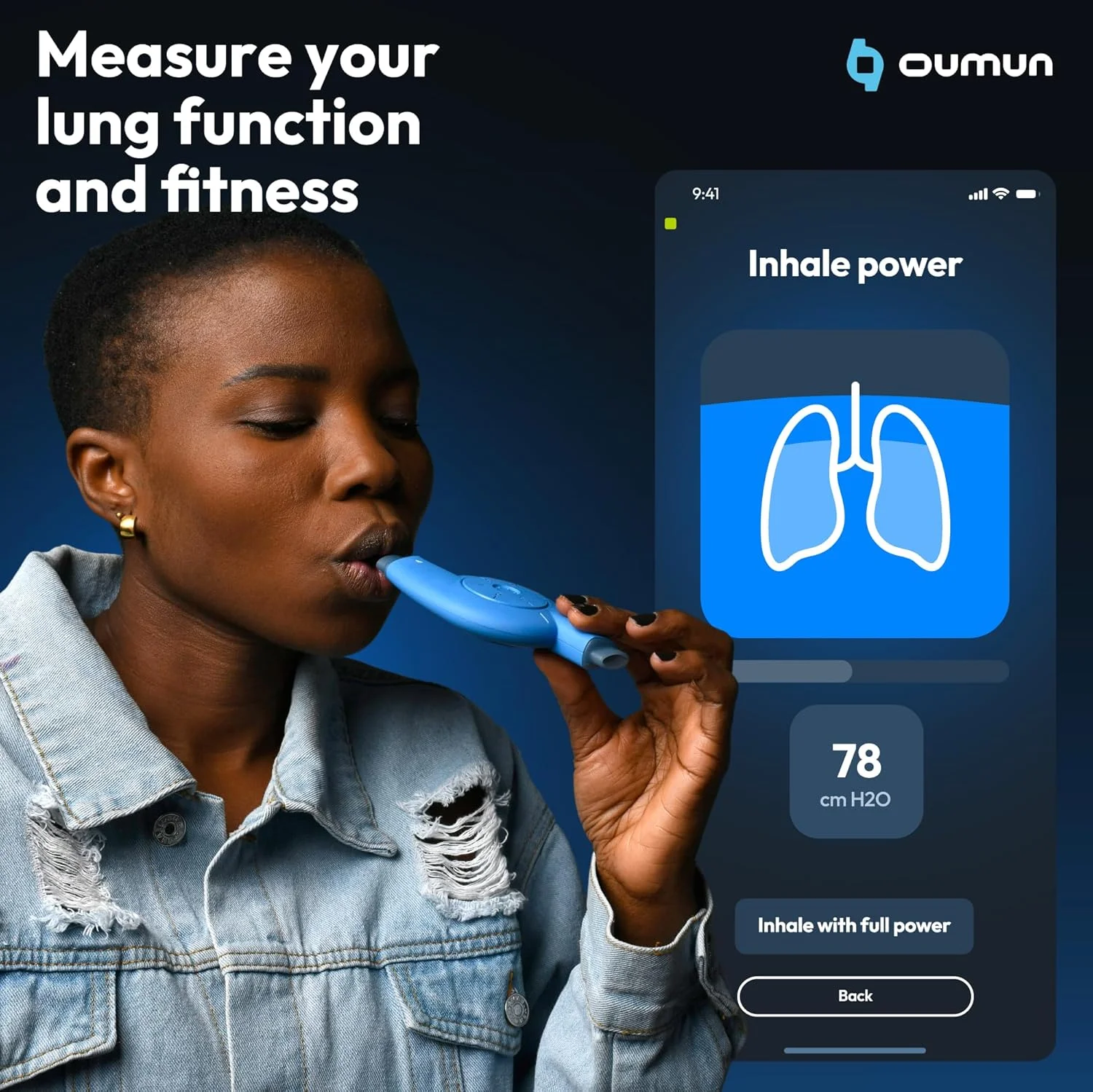 دستگاه تمرین تنفسی هوشمند Oumua | دستگاه تمرین ریه با اپلیکیشن هوش مصنوعی Oumua | دستگاه تمرین ریه با بیش از 30 پروتکل تمرینی | تمرین عضلات تنفسی برای بهبود سلامتی و عملکرد ورزشی دستگاه تمرین تنفسی هوشمند Oumua | دستگاه تمرین ریه با اپلیکیشن هوش مصنوعی Oumua | دستگاه تمرین ریه با بیش از 30 پروتکل تمرینی | تمرین عضلات تنفسی برای بهبود سلامتی و عملکرد ورزشی