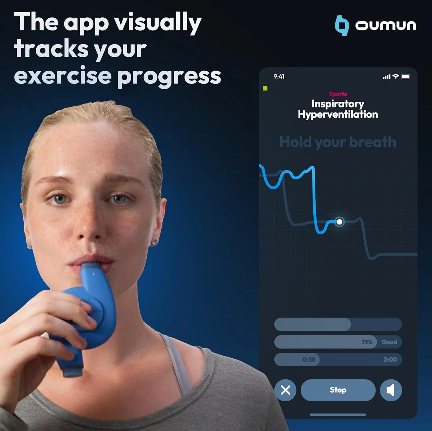 دستگاه تمرین تنفسی هوشمند Oumua | دستگاه تمرین ریه با اپلیکیشن هوش مصنوعی Oumua | دستگاه تمرین ریه با بیش از 30 پروتکل تمرینی | تمرین عضلات تنفسی برای بهبود سلامتی و عملکرد ورزشی دستگاه تمرین تنفسی هوشمند Oumua | دستگاه تمرین ریه با اپلیکیشن هوش مصنوعی Oumua | دستگاه تمرین ریه با بیش از 30 پروتکل تمرینی | تمرین عضلات تنفسی برای بهبود سلامتی و عملکرد ورزشی