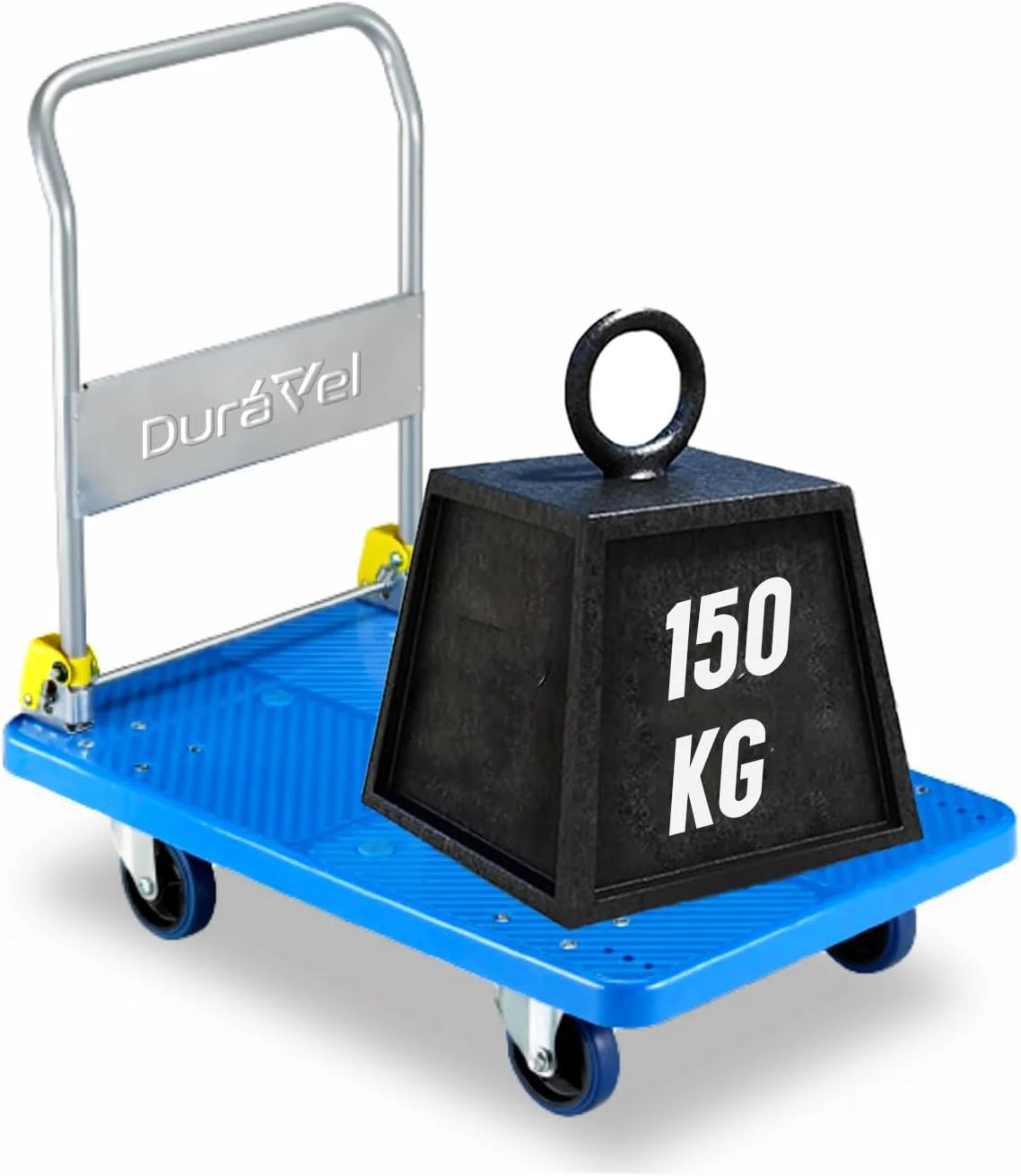 ترولی سکوی دوراول، دسته تاشو مقاوم، چرخ دستی با چرخ های گردان 360 درجه | واگن صنعتی مقاوم و متحرک برای مصارف خانگی، انبار و اداری (ظرفیت - 150 کیلوگرم) ترولی سکوی دوراول، دسته تاشو مقاوم، چرخ دستی با چرخ های گردان 360 درجه | واگن صنعتی مقاوم و متحرک برای مصارف خانگی، انبار و اداری (ظرفیت - 150 کیلوگرم)