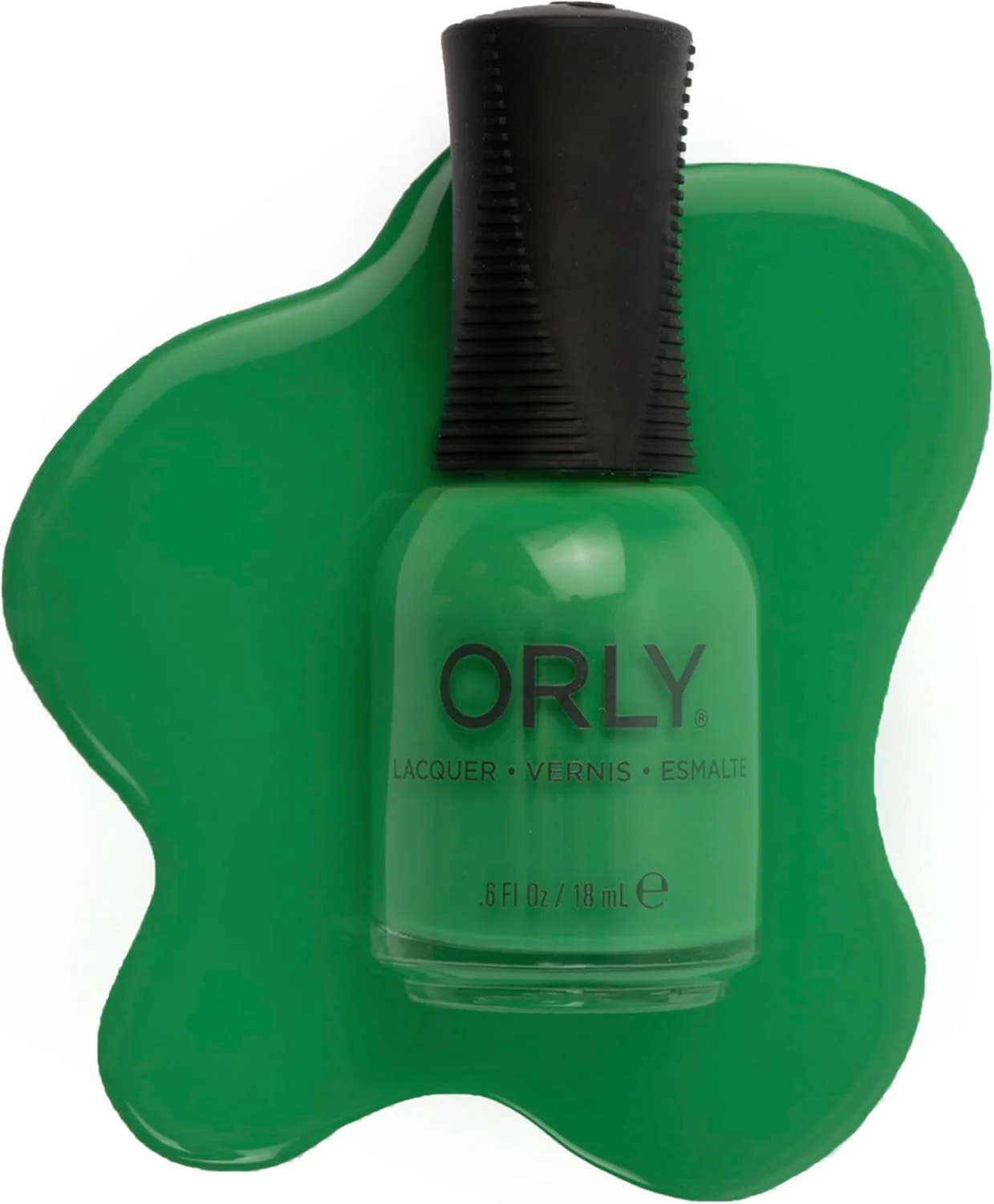 لاک ناخن نئون اورلی برای تابستان | رنگ های روشن و تاپرهای اکلیلی برای ناخن های نئون تابستانی | 18 میلی لیتر (Touch Grass, 18 میلی لیتر)