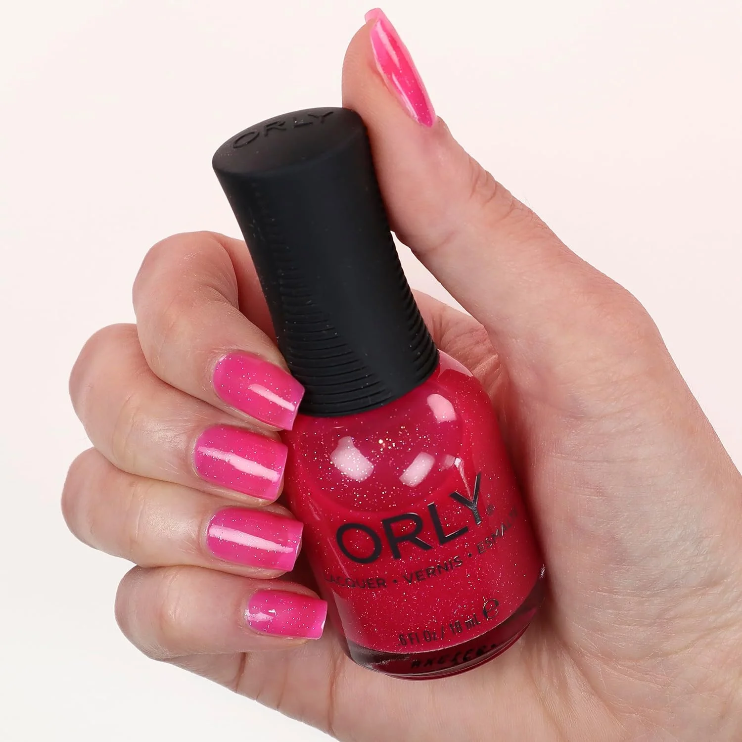 لاک ناخن نئون اورلی برای تابستان | رنگ های روشن و تاپرهای اکلیلی برای ناخن های نئون تابستانی | ۱۸ میلی لیتر (صورتی پررنگ) لاک ناخن نئون اورلی برای تابستان | رنگ های روشن و تاپرهای اکلیلی برای ناخن های نئون تابستانی | ۱۸ میلی لیتر (صورتی پررنگ)