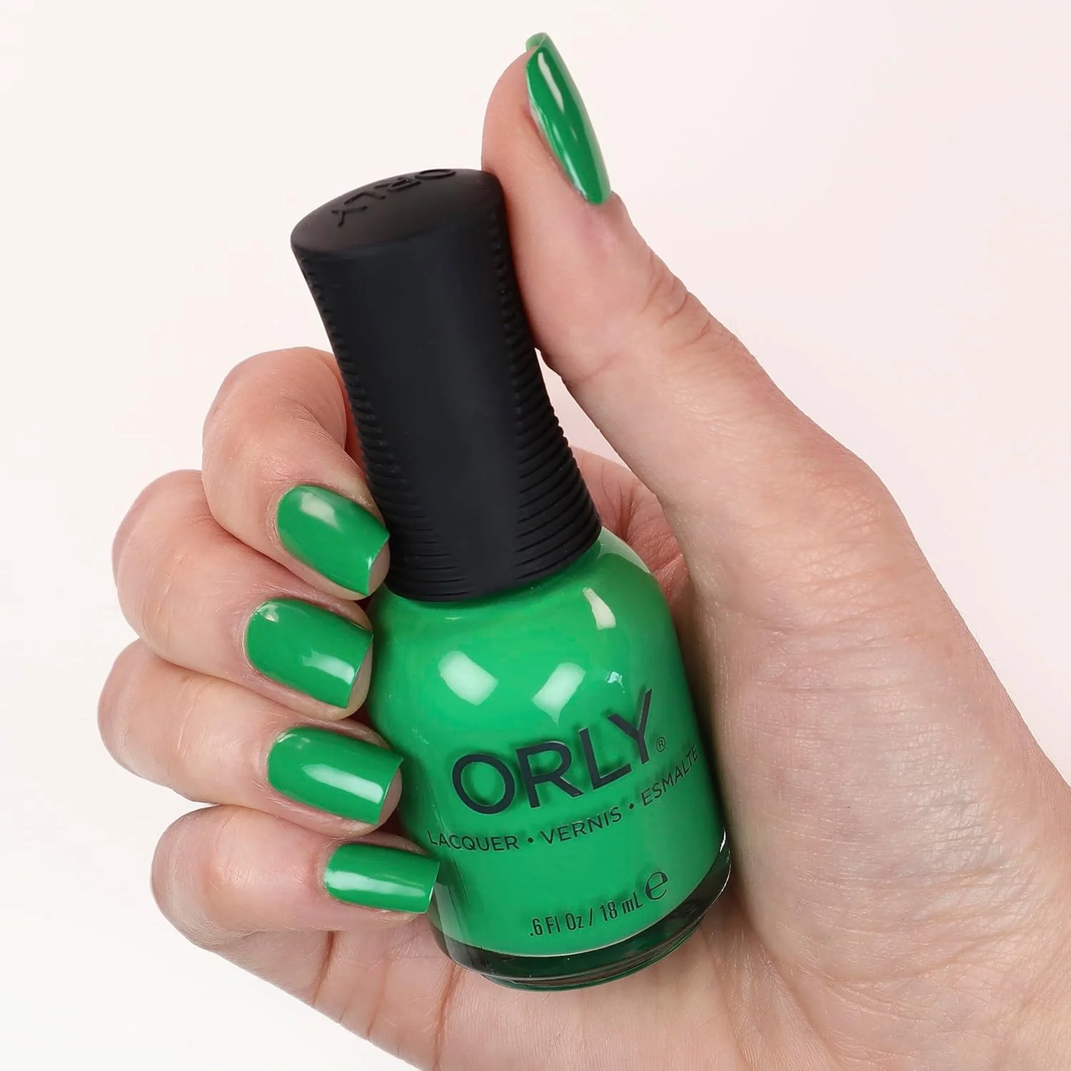 لاک ناخن نئون اورلی برای تابستان | رنگ های روشن و تاپرهای اکلیلی برای ناخن های نئون تابستانی | 18 میلی لیتر (Touch Grass, 18 میلی لیتر)