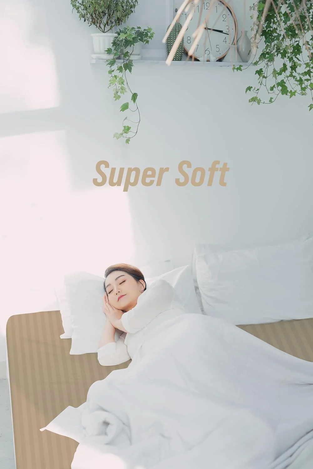 ملحفه کش دار دو خط با دو روبالشتی 160x200 سانتی متر (بژ)