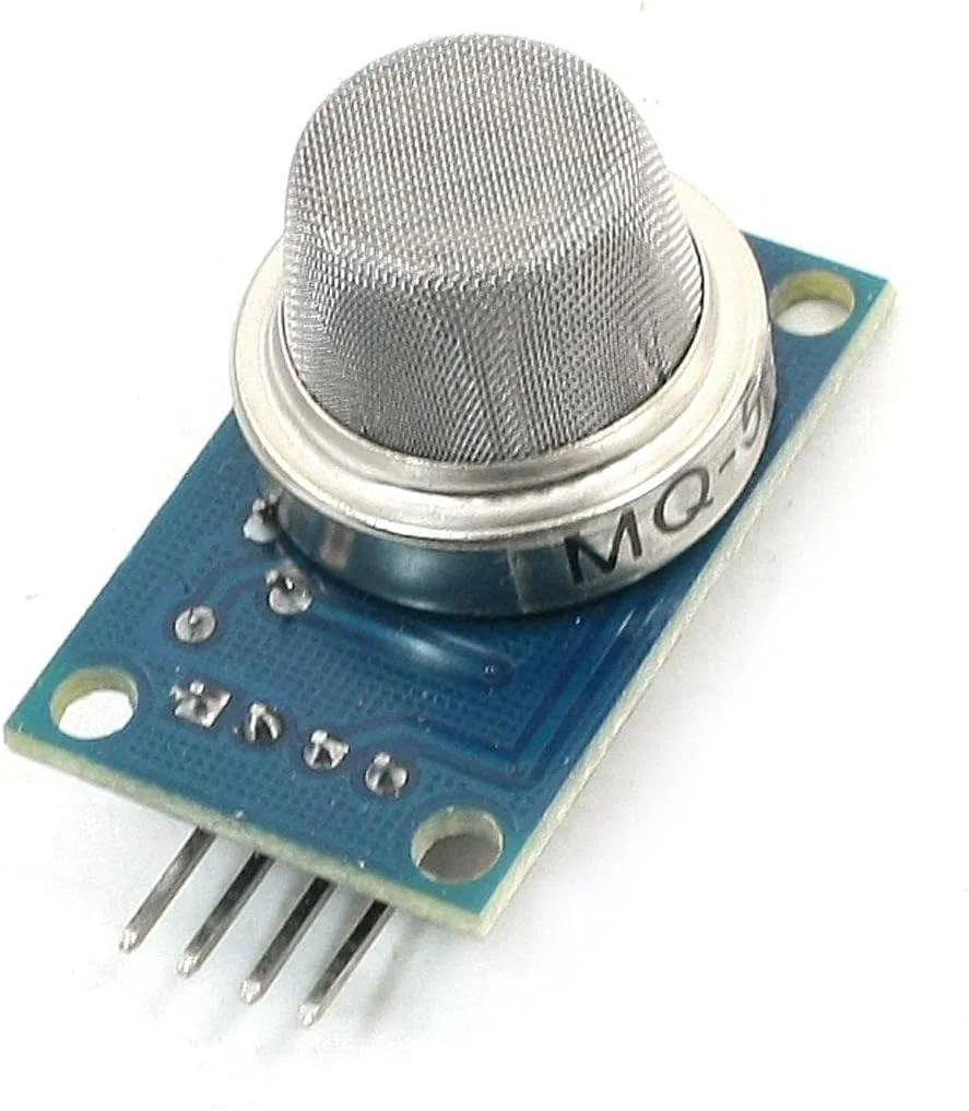 ماژول حسگر گاز مایع، گاز طبیعی و گاز شهری BluePCB MQ-5 ماژول حسگر گاز مایع، گاز طبیعی و گاز شهری BluePCB MQ-5