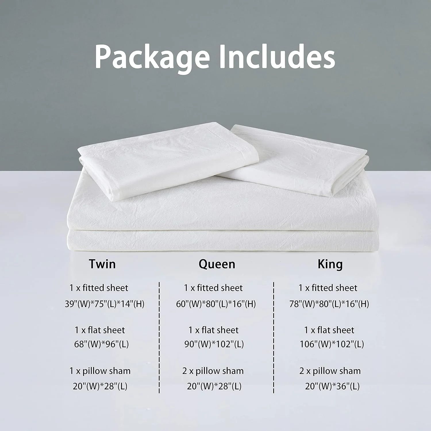 ست ملحفه کش دار نخی شسته شده راه راه رترو ایکی، سبک مدرن اواسط قرن، ست رختخواب راه راه سوزنی، حس نرم و راحت، ظاهر چروک طبیعی (زرد خردلی، کینگ)