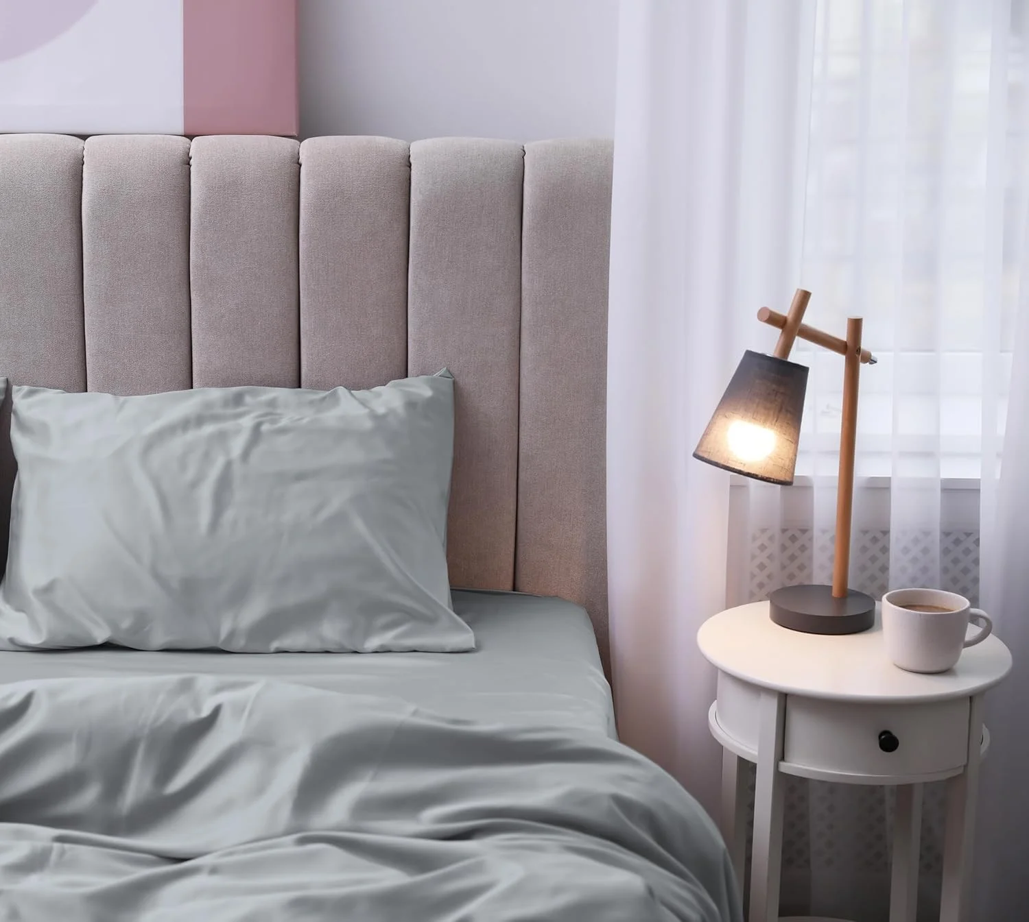 ست ملحفه یک نفره میکروفایبر هرمت، خاکستری، ست کامل تخت، ملحفه رو، ملحفه کش دار، روبالشی، برنده ست ملحفه یک نفره میکروفایبر هرمت، خاکستری، ست کامل تخت، ملحفه رو، ملحفه کش دار، روبالشی، برنده