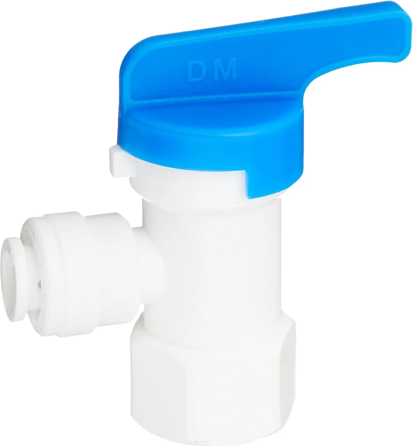 شیر توپی تانک سیستم اسمز معکوس (RO) اتصال سریع 1/4 اینچ به NPT مادگی 1/4 اینچ AFWFilters