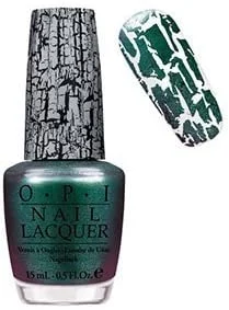 لاک ناخن اُ.پی.آی - نقره ای، سبز، بنفش، قرمز و مشکی - سایز کامل 15 میلی لیتر (The Scales-سبز)