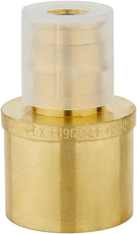 EFIELD (بسته 10 عددی) اتصال برنجی انبساطی جریان کامل Pex A، آداپتور مادگی 1/2 اینچ Pex X 3/4 اینچ (روی لوله مسی)، ASTM F1960، بدون سرب (10 عدد) EFIELD (بسته 10 عددی) اتصال برنجی انبساطی جریان کامل Pex A، آداپتور مادگی 1/2 اینچ Pex X 3/4 اینچ (روی لوله مسی)، ASTM F1960، بدون سرب (10 عدد)