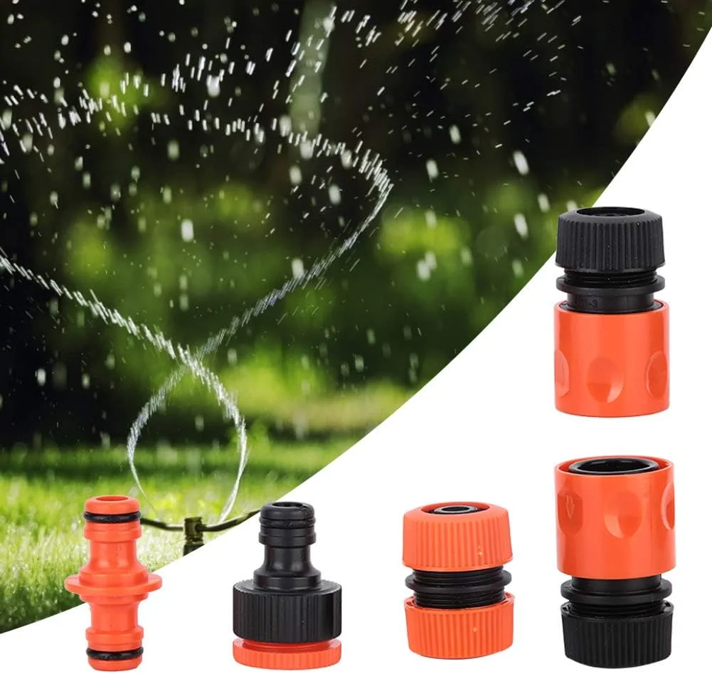 اتصال دهنده لوله آب Ejoyous، 5 عدد اتصالات شلنگ G1/2 اینچ، اتصال لوله آبیاری باغ برای لوله PVC