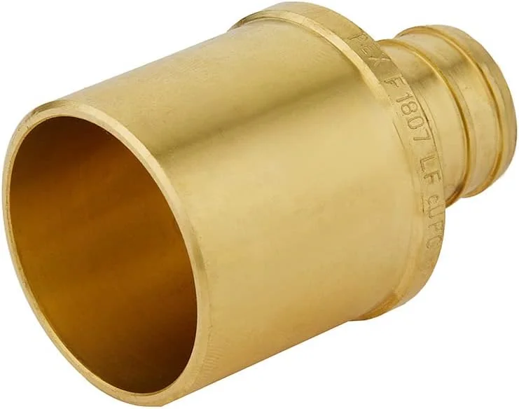 EFIELD (بسته 10 عددی) اتصال برنجی انبساطی جریان کامل Pex A، آداپتور مادگی 1/2 اینچ Pex X 3/4 اینچ (روی لوله مسی)، ASTM F1960، بدون سرب (10 عدد) EFIELD (بسته 10 عددی) اتصال برنجی انبساطی جریان کامل Pex A، آداپتور مادگی 1/2 اینچ Pex X 3/4 اینچ (روی لوله مسی)، ASTM F1960، بدون سرب (10 عدد)