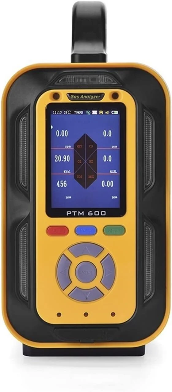 دستگاه تشخیص نشت هیدروژن، ردیاب قابل حمل هیدروژن با غلظت بالا، محدوده 0-100% LEL، 0-1000ppm، با هشدارهای صوتی و تصویری، آلارم با صدای بلند و صفحه نمایش دیجیتال LCD (0-10