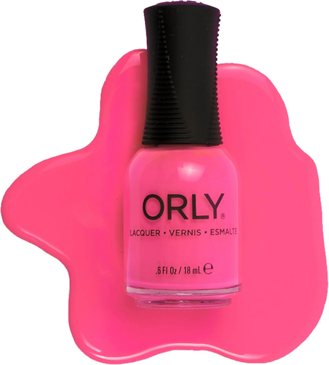 لاک ناخن نئون اورلی برای تابستان، رنگ های زنده و یک لمس کانفتی برای ناخن های نئون تابستانی، 18 میلی لیتر (That'S Hot، 18 میلی لیتر)