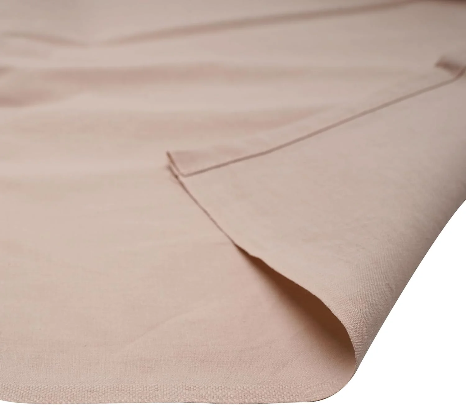 ست سه تکه ملحفه تخت خواب Home-Tex Design، رنگ شده، یکدست، مدل Fermanville شامل 1 ملحفه تخت 240x260 سانتی متر و 2 روبالشتی 50x80 سانتی متر (بژ)