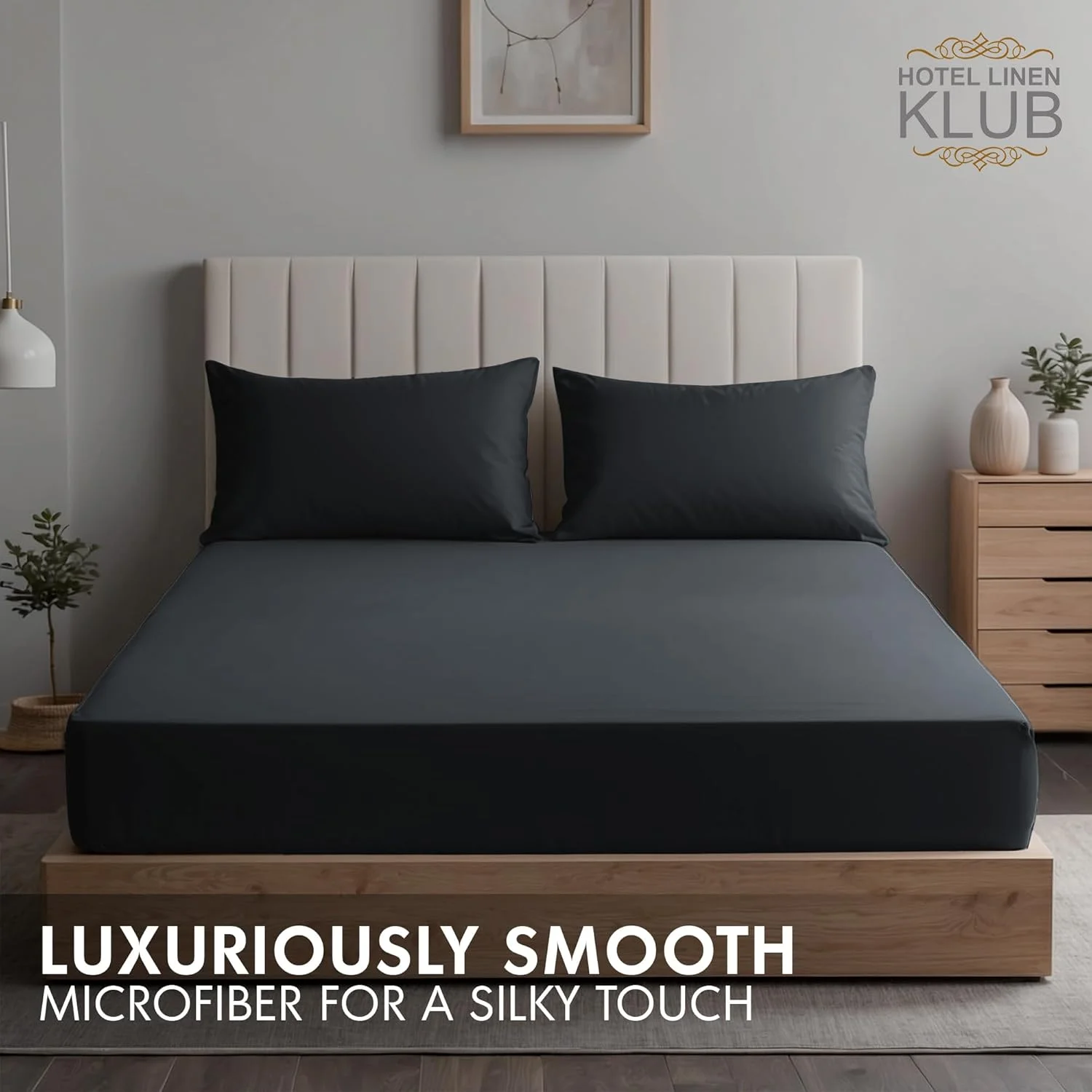 ست ملحفه کش دار سه تکه هتلی کلاب، مناسب تخت یک نفره، ابعاد ۱۲۰ در ۲۰۰ + ۱۸ سانتی متر – دارای لبه های کشی، جنس میکروفایبر نرم، ضد چروک، سبک و راحت - مشکی ست ملحفه کش دار سه تکه هتلی کلاب، مناسب تخت یک نفره، ابعاد ۱۲۰ در ۲۰۰ + ۱۸ سانتی متر – دارای لبه های کشی، جنس میکروفایبر نرم، ضد چروک، سبک و راحت - مشکی