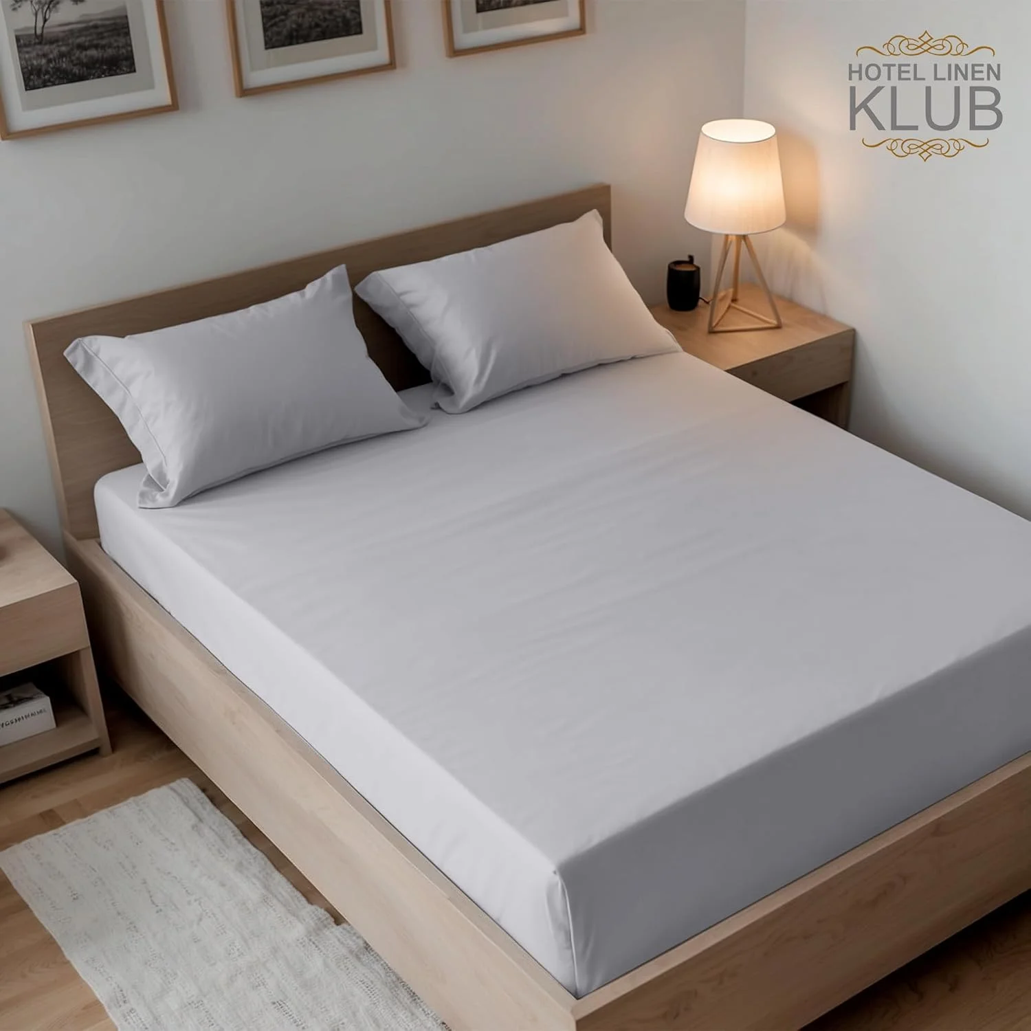 ست ملحفه کش دار سه تکه هتلی Linen Klub سایز یک نفره 120x200 + 18cm - جیب عمیق، لبه های کشی، ملحفه میکروفایبر نرم، مقاوم در برابر چروک، سبک و راحت - خاکستری روشن ست ملحفه کش دار سه تکه هتلی Linen Klub سایز یک نفره 120x200 + 18cm - جیب عمیق، لبه های کشی، ملحفه میکروفایبر نرم، مقاوم در برابر چروک، سبک و راحت - خاکستری روشن
