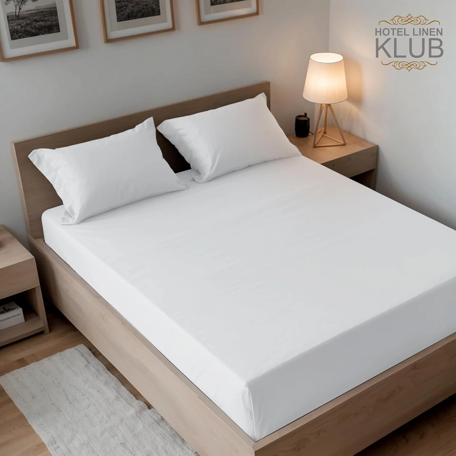 ست ملحفه هتلی سه تکه Hotel Linen Klub، مناسب تخت یک نفره ۹۰x۱۹۰ + ۱۸ سانتیمتر – دارای لبههای کشی، جنس میکروفایبر نرم، ضد چروک، سبک و راحت - سفید ست ملحفه هتلی سه تکه Hotel Linen Klub، مناسب تخت یک نفره ۹۰x۱۹۰ + ۱۸ سانتیمتر – دارای لبههای کشی، جنس میکروفایبر نرم، ضد چروک، سبک و راحت - سفید