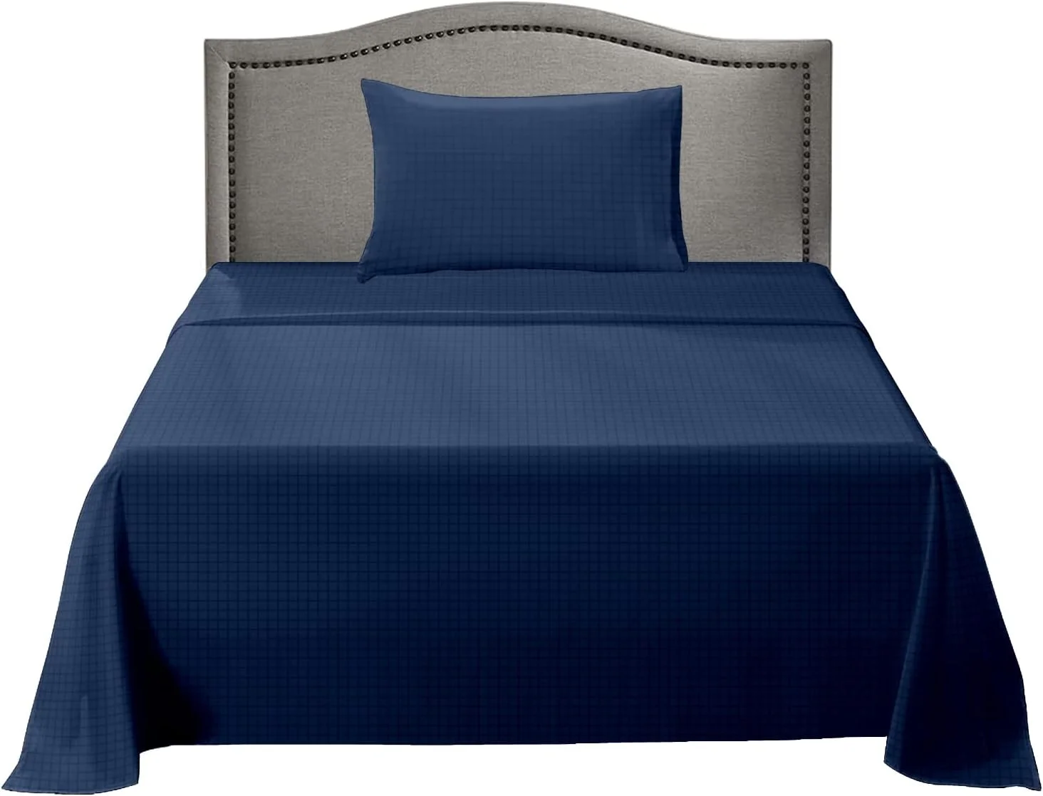 ست ملحفه تخت یک نفره 2 تکه هتل لینن کلاب، 100% پنبه، ساتن با بافت نرم و مجلل، 280 نخ، 160x220 سانتی متر با 1 روبالشتی 50x75 سانتی متر، سرمه ای ست ملحفه تخت یک نفره 2 تکه هتل لینن کلاب، 100% پنبه، ساتن با بافت نرم و مجلل، 280 نخ، 160x220 سانتی متر با 1 روبالشتی 50x75 سانتی متر، سرمه ای