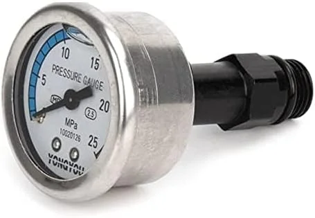 فشارسنج پمپ کارواش ارتقا یافته KORTEX، لوازم جانبی پمپ آب فشار قوی ماشین شستشو، اتصالات دستگاه تمیز کننده