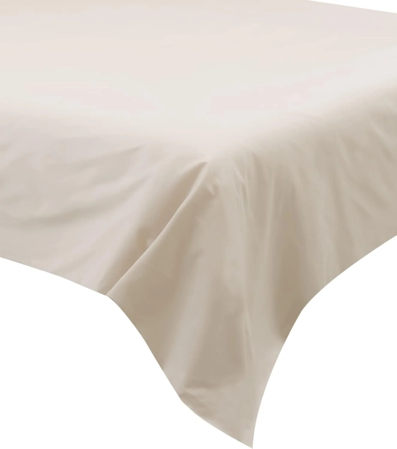 ست ملحفه تخت دو نفره هتل لینن کلاب 3 تکه - 180 نخ، 100% پنبه پرکال، ملحفه تخت (240 x 260 سانتی متر) و 2 عدد روبالشتی (50 x 75 سانتی متر)، ملحفه فوق العاده نرم و بادوام، رنگ سنگی