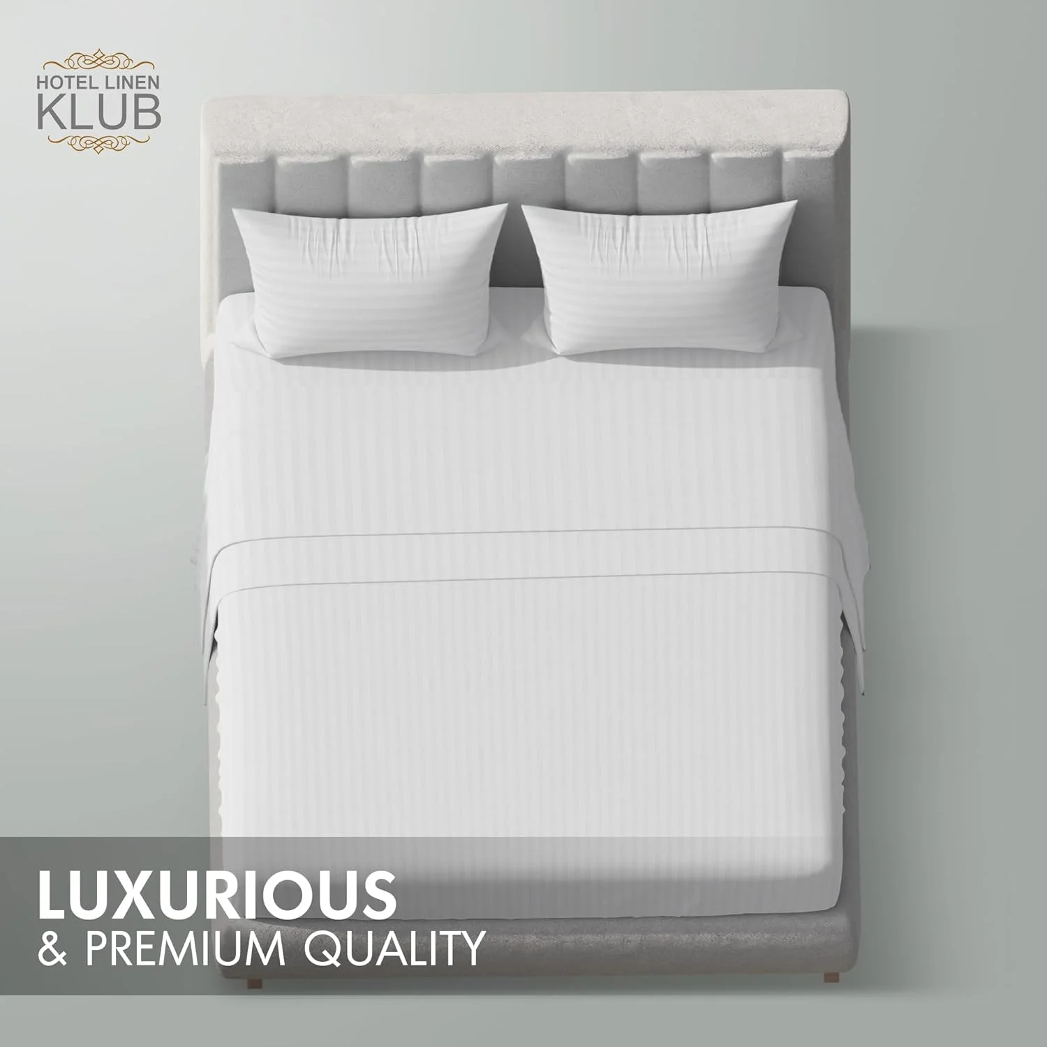 ست ملحفه کشدار هتلی راه راه میکروفایبر - سایز کوئین (150 در 200 سانتیمتر) + 2 روبالشتی (50 در 75 سانتیمتر)، پارچه مخملی فوقالعاده نرم، کیفیت بادوام عالی، دارای پاکت عمیق برای تناسب کامل، سفید ست ملحفه کشدار هتلی راه راه میکروفایبر - سایز کوئین (150 در 200 سانتیمتر) + 2 روبالشتی (50 در 75 سانتیمتر)، پارچه مخملی فوقالعاده نرم، کیفیت بادوام عالی، دارای پاکت عمیق برای تناسب کامل، سفید