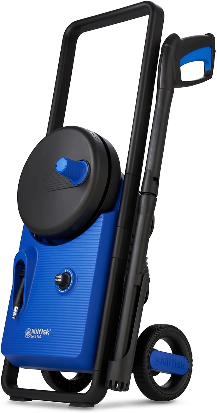 دستگاه کارواش پرفشار نیلفیسک مدل Core 140 با کنترل نیرو - کارواش قدرتمند برای پاسیو و تمیز کننده خودرو (1800 وات)