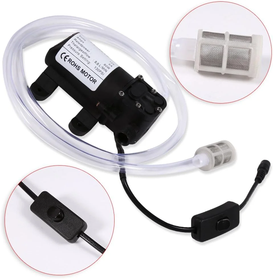 کیت پمپ کارواش 12 ولت DC زرودیس، کیت واترجت و پمپ آب پرفشار برقی خودرو کیت پمپ کارواش 12 ولت DC زرودیس، کیت واترجت و پمپ آب پرفشار برقی خودرو