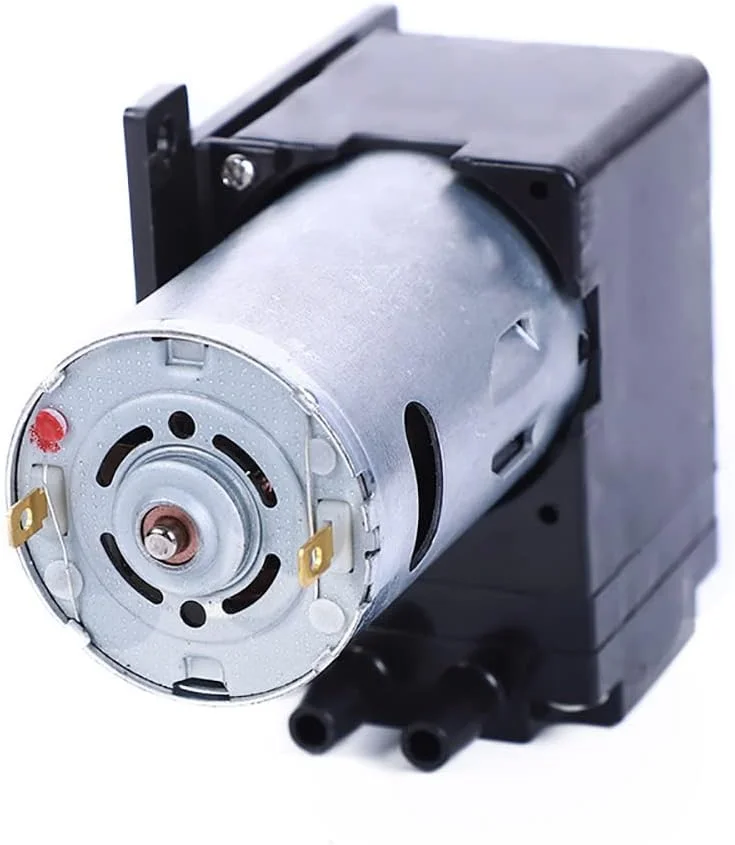 پمپ هوای فشار منفی دستگاه بسته بندی خلاء DC 8W، مینی پمپ خلاء پمپ مکش دریچه اگزوز خودرو 8-20 لیتر در دقیقه