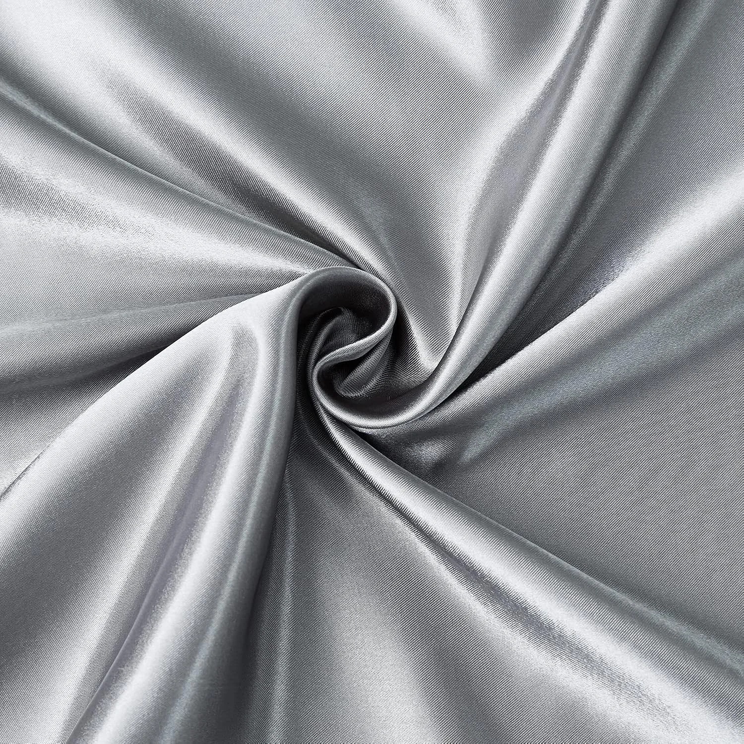 ست ملحفه ساتن یک نفره Jemiipee، رنگ ساده، 90 x 190 x 36 سانتی متر، ملحفه کش دار، 1 روبالشی، ست روتختی 3 تکه ساتن، خاکستری روشن ست ملحفه ساتن یک نفره Jemiipee، رنگ ساده، 90 x 190 x 36 سانتی متر، ملحفه کش دار، 1 روبالشی، ست روتختی 3 تکه ساتن، خاکستری روشن