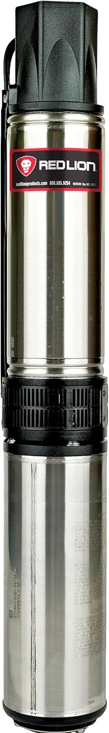 پمپ شناور چاه عمیق Red Lion RL12G10-2W2V، ۱ اسب بخار، ۱۲ گالن در دقیقه، ۲ سیم، ۲۳۰ ولت پمپ شناور چاه عمیق Red Lion RL12G10-2W2V، ۱ اسب بخار، ۱۲ گالن در دقیقه، ۲ سیم، ۲۳۰ ولت