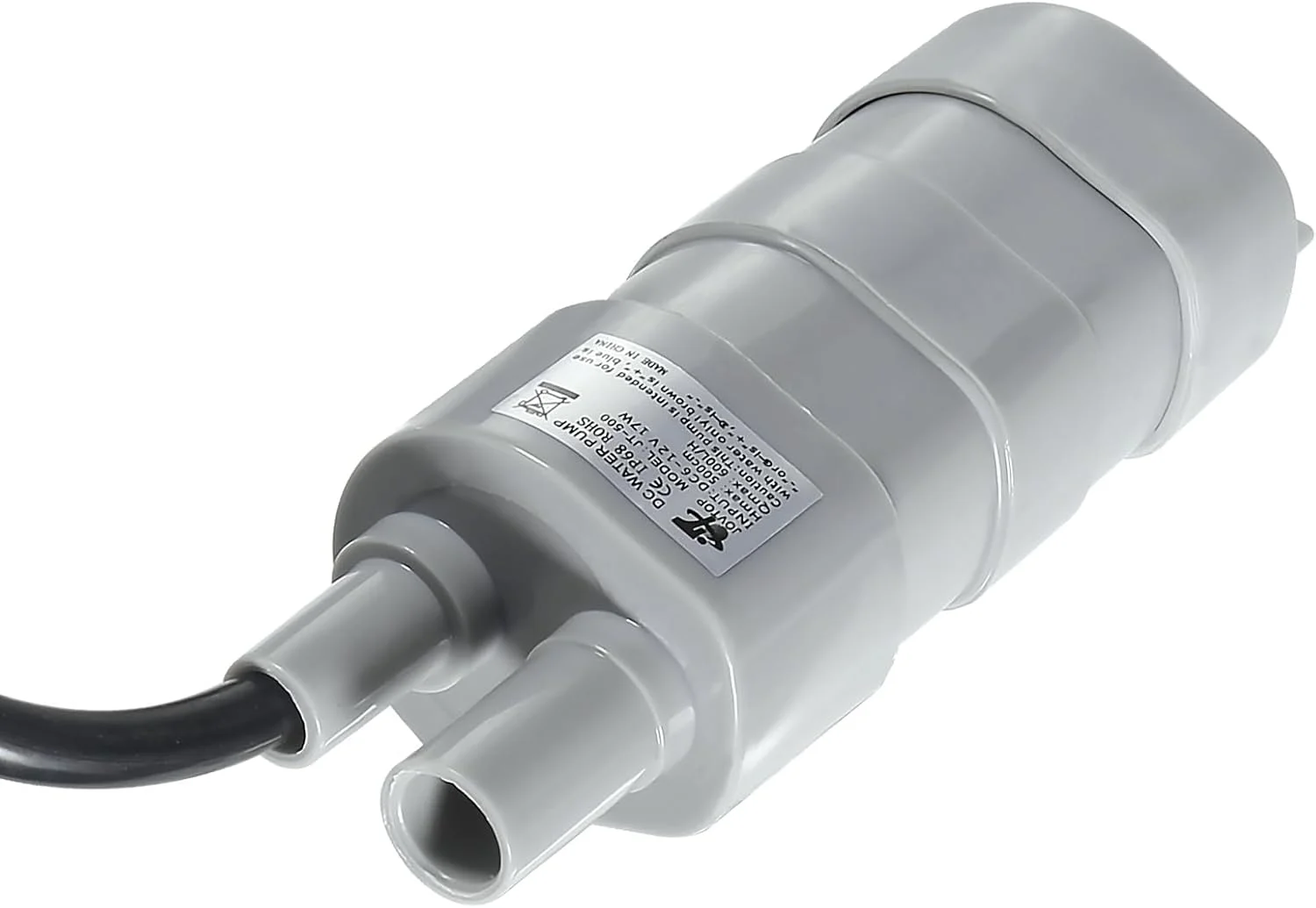 پمپ آب شناور 24 ولت، پمپ های جریان بالا 1.2 آمپر، 14 لیتر در دقیقه 600 لیتر در ساعت DC 24 ولت 17 وات، پمپ آب مینیاتوری کم صدا، کابل 1.5 متری، ارتفاع 5 متری برای خانه موتوری، حوض، آکواریوم، مخزن ماهی، فواره 1 عدد